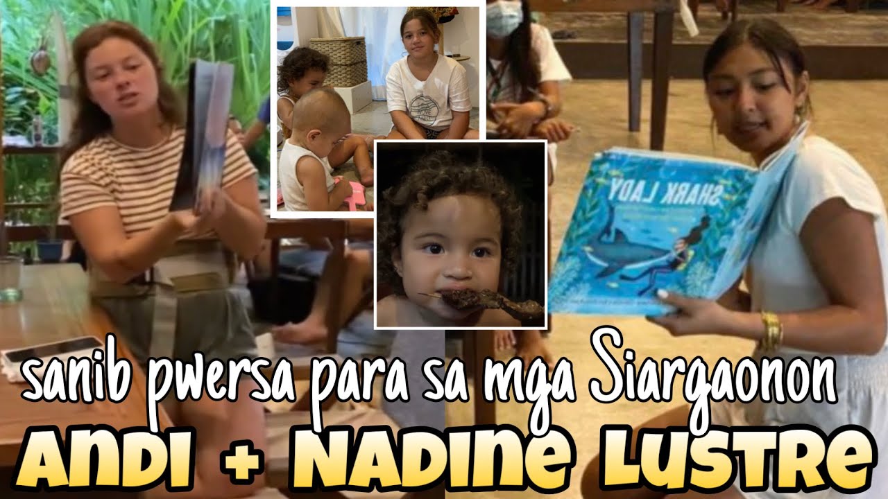 ANDI AT NADINE LUSTRE NAGSAMA SA ISANG PROJECT SA SIARGAO NAKAKAPROUD FROM MANILA GIRL TO KARAJAW