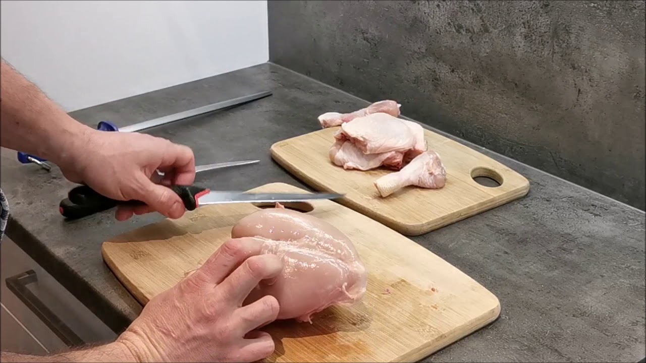 Jak na kuře - rozdělení, rozbourání na části