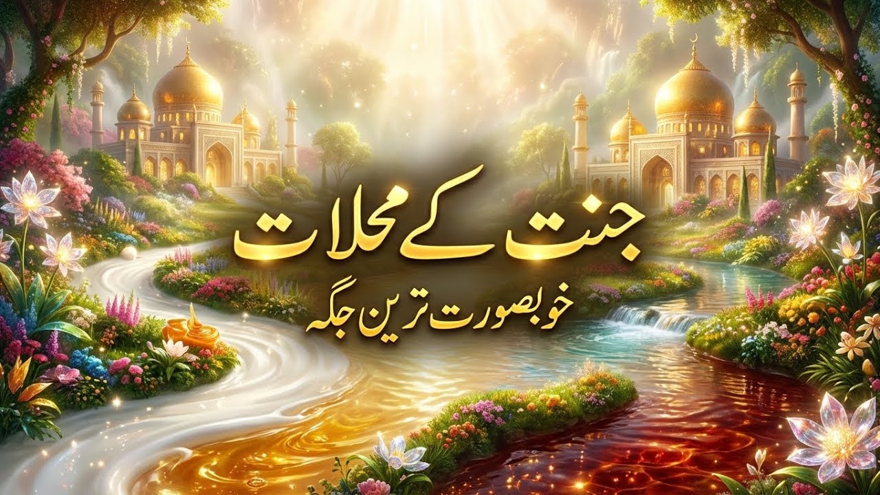 “Palaces of Jannah – The Most Beautiful Homes in Paradise | Quran & Hadith Explained”