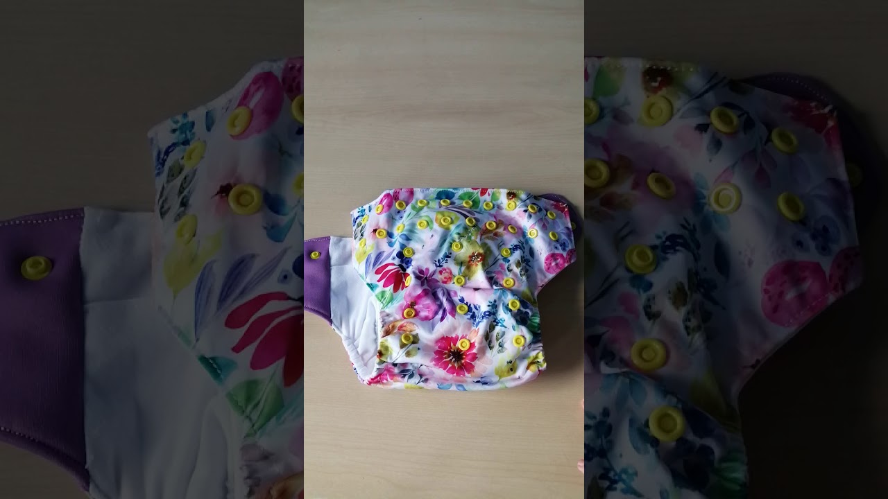 Little Lovebum Pocket and Popper Nappy Demo