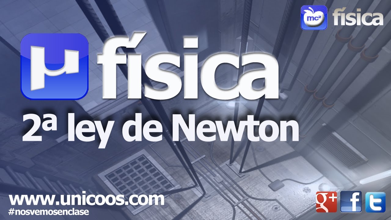 FISICA Aceleración y tension de dos bloques unidos por una cuerda DINAMICA unicoos