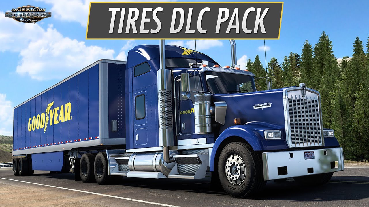ATS: Goodyear Tires Pack DLC American Truck Simulator