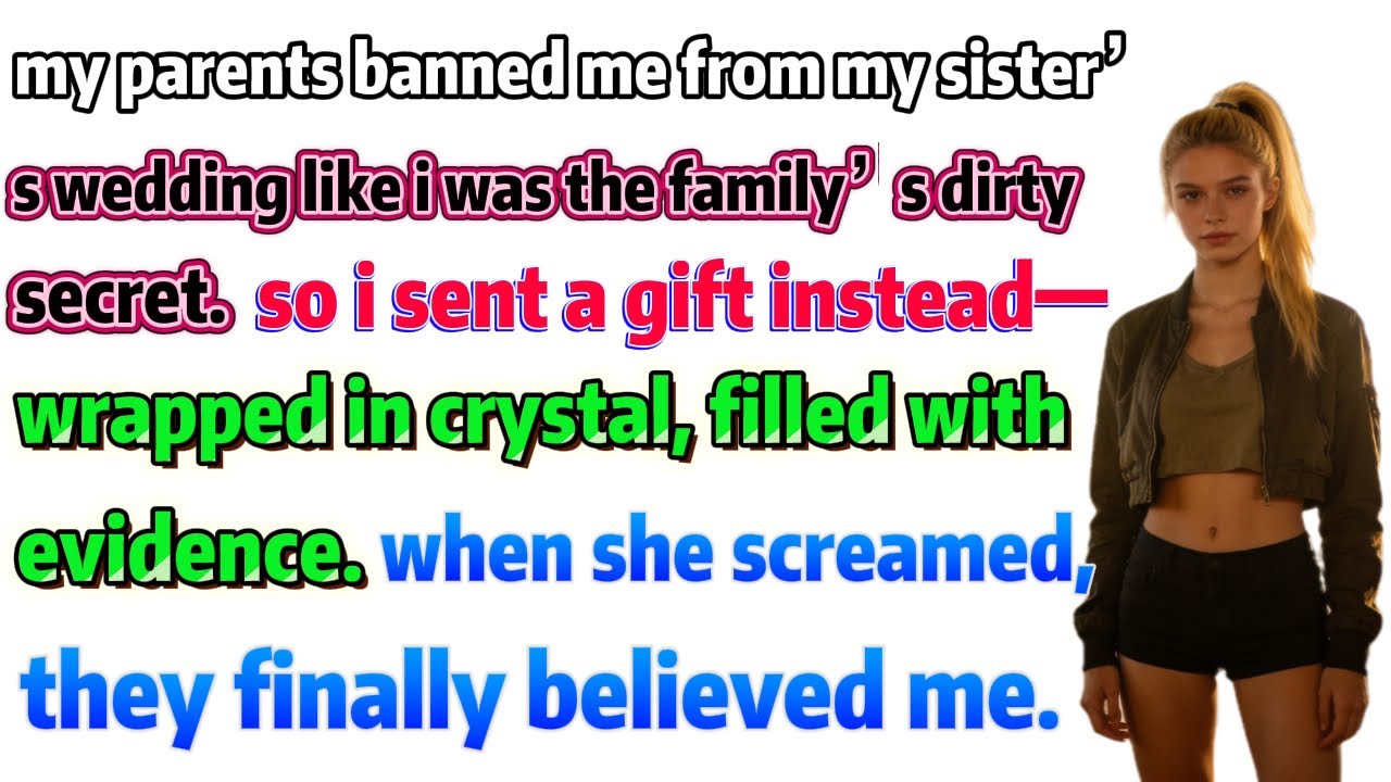 Banned from My Sister’s Wedding—I Exposed Her Fiancé and Ruined Their Perfect Day#Revenge Story