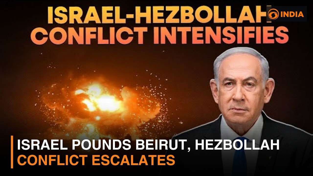 Breaking News: Israel Pounds Beirut, Hezbollah Conflict Escalates
