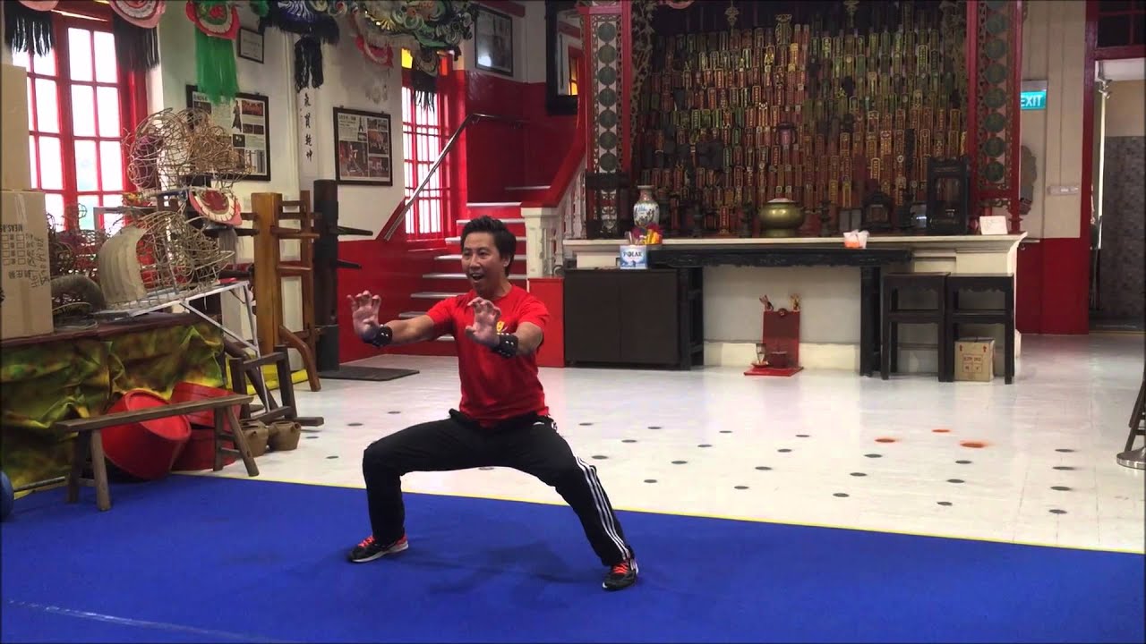 洪家拳-工字伏虎 (Hung Gar Taming Tiger)
