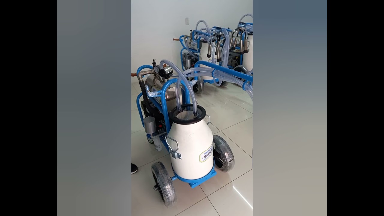 Como trabajar tu ordeñadora con Motor de gasolina