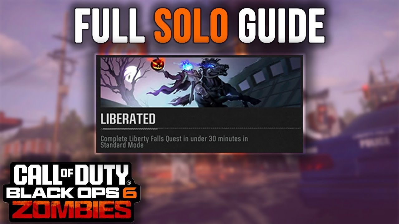 How to get Liberated Solo in Black Ops 6 Zombies - Dark Ops Challenge Guide