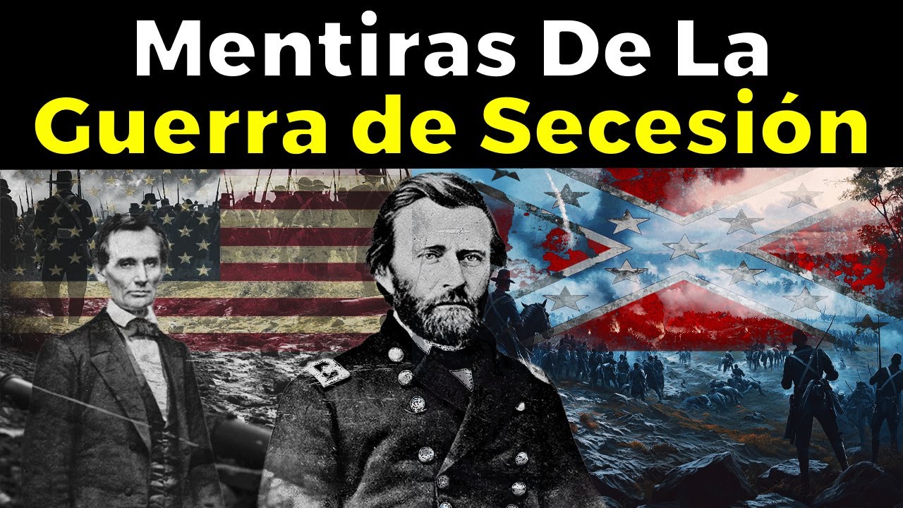 31 mentiras de la Guerra de SECESIÓN de Estados Unidos que te hicieron creer
