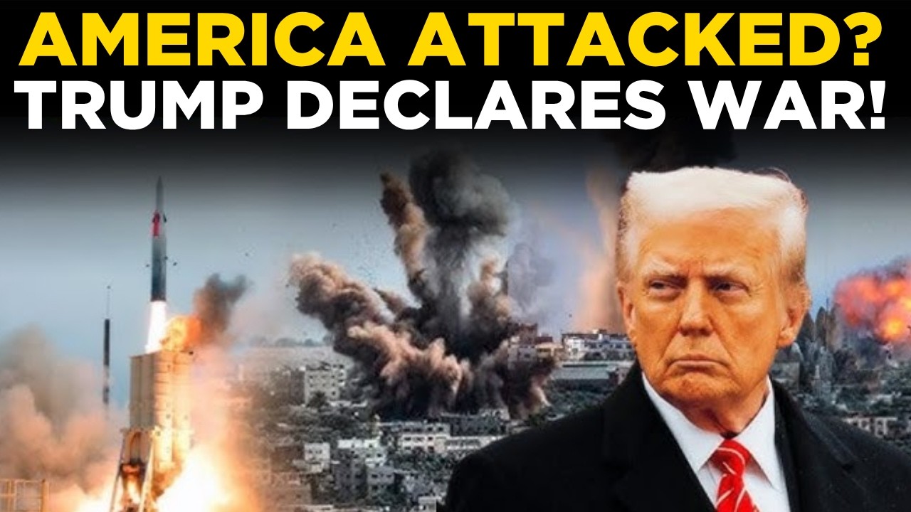 Trump Speech LIVE | President Trump Declares War | National emergency at the us iran tension