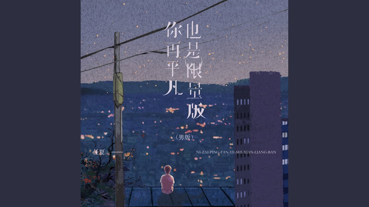 你再平凡也是限量版 (男版)