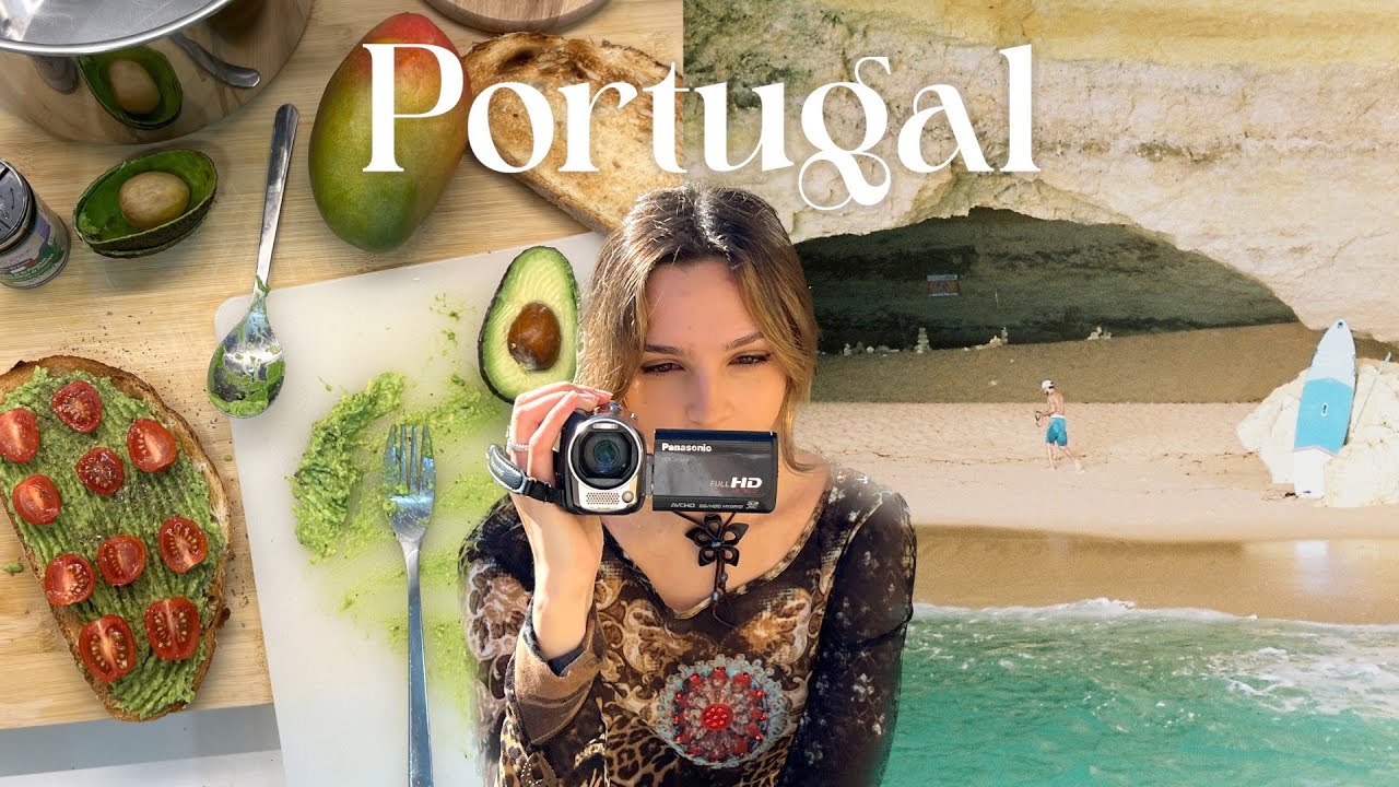 PORTUGAL WITH MY UNI FRIENDS | camcorder vlog