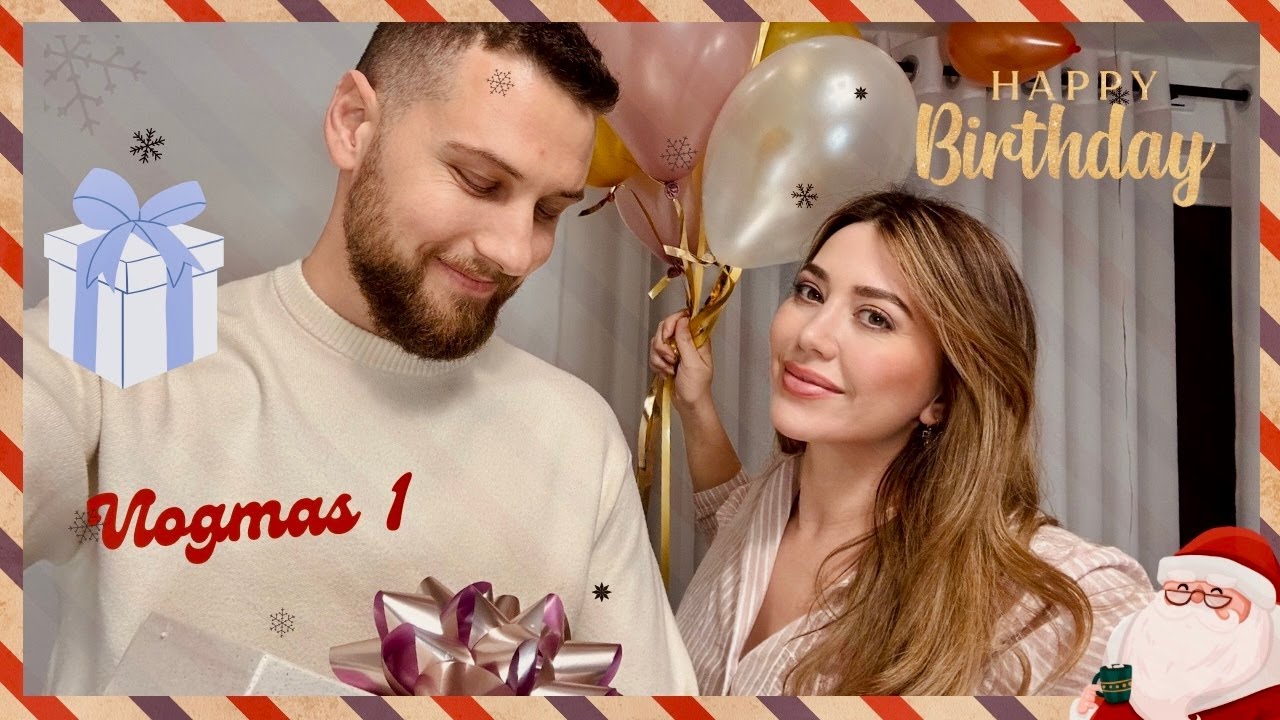 Surprizoj burrin per ditelindje...pas zenkes ! | Vlogmas 1|  ADISA GJO