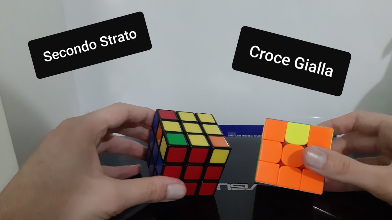 Metodo a strati 2° parte (secondo strato + croce gialla)