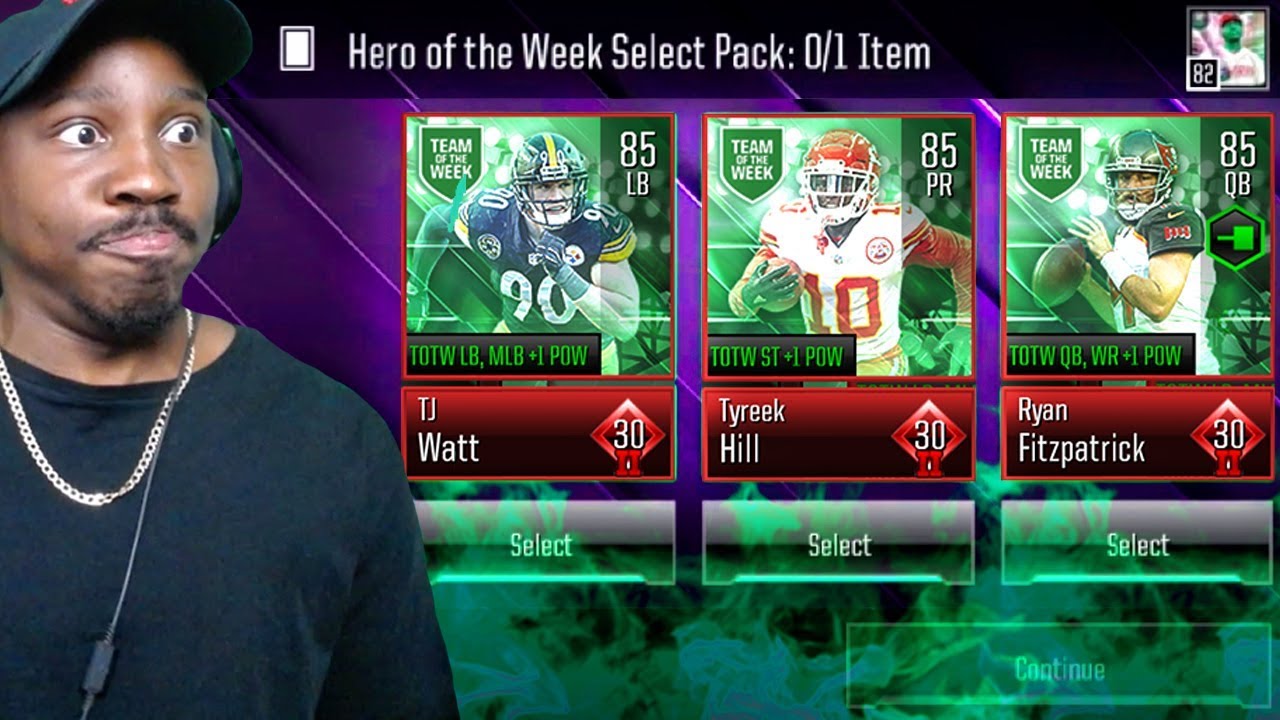 WEEK 1 TOTW HERO & BUNDLE PACK OPENING! Madden Mobile 19 Overdrive Gameplay Ep. 9