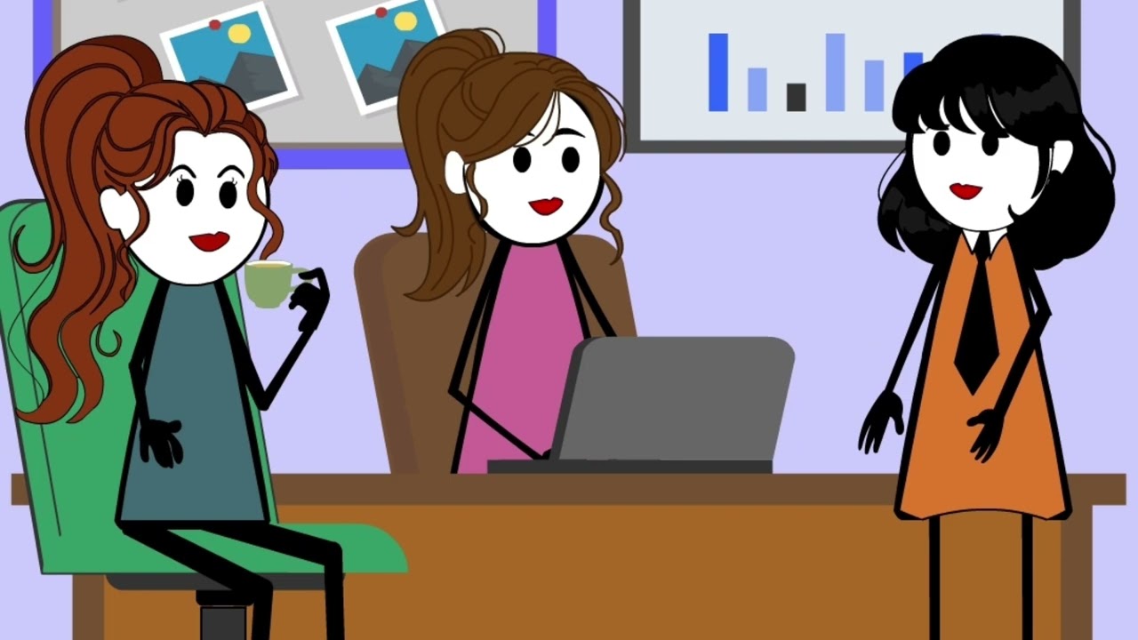 Veronika Refuses an Acting Manager Role With No Extra Pay #corporate #animation