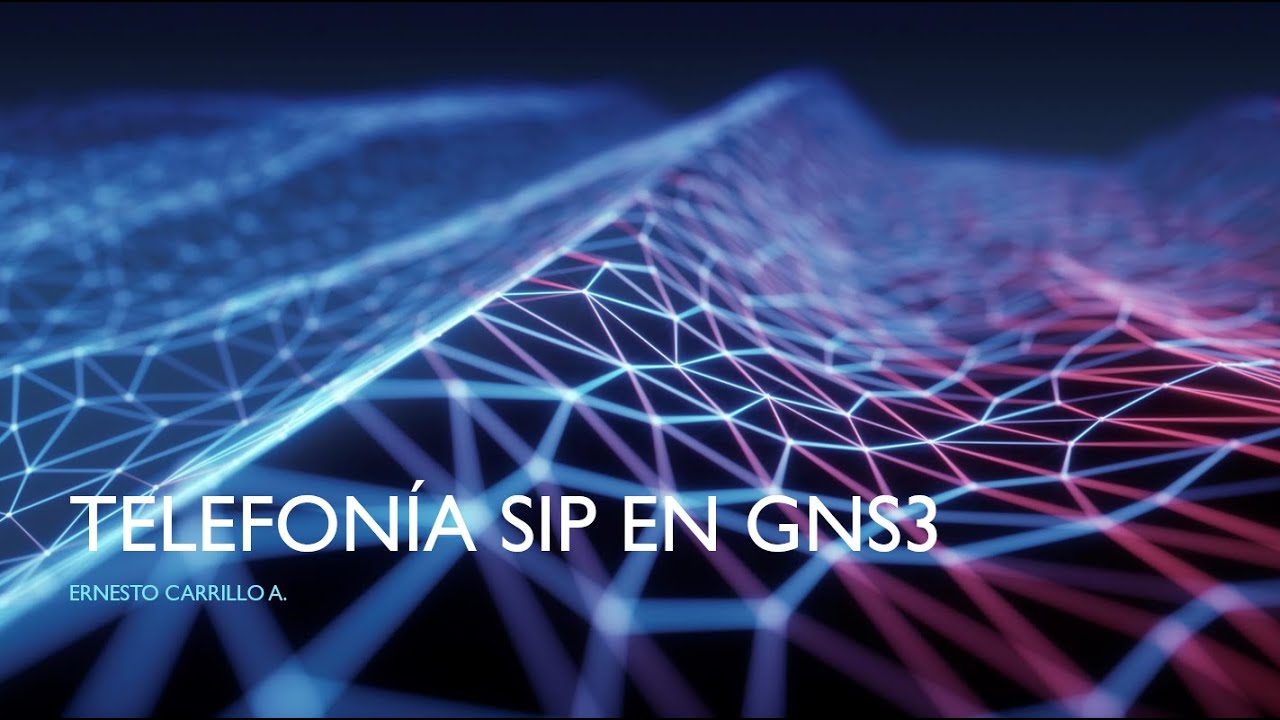 Redes VoIP SIP en GNS3