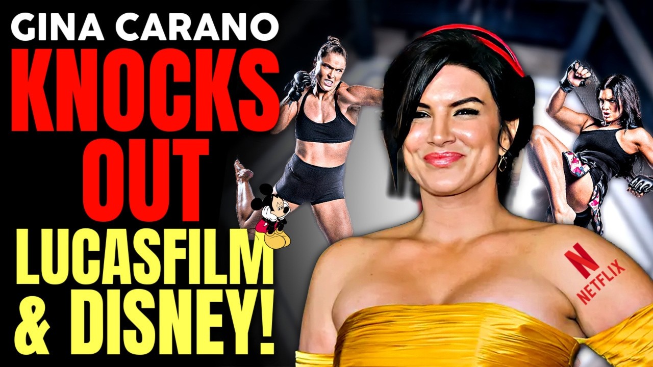 Gina Carano KNOCKS OUT Lucasfilm and Disney! New Netflix MMA Deal COUNTERPROGRAMS Mandalorian!