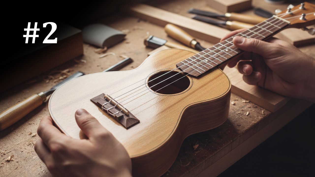 🔴ASSISTINDO fabricação de UKULELES #2 (Live para relaxar)