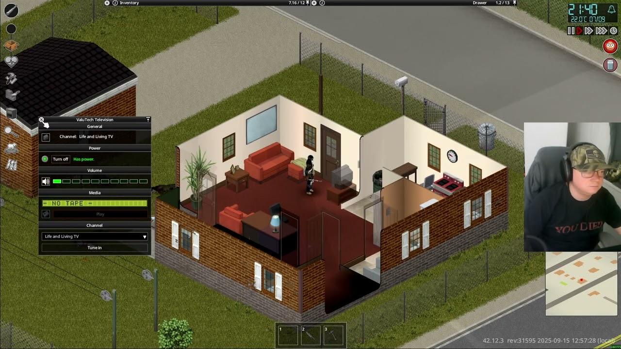 Second time (no mods) build 42, chill stream