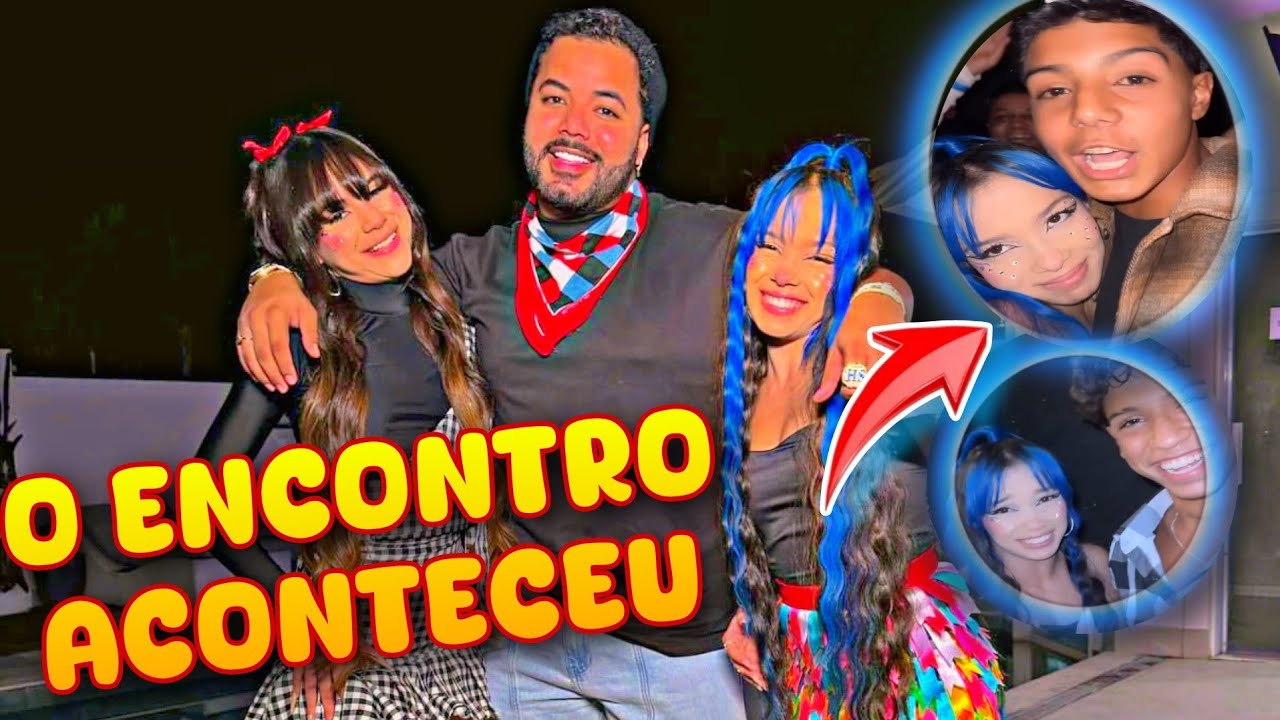 KAMYLINHA E O SURFISTA E BERNARDO O ENCONTRO ACONTECEU 😍😱OLHA A REAÇÃO DELA🫣