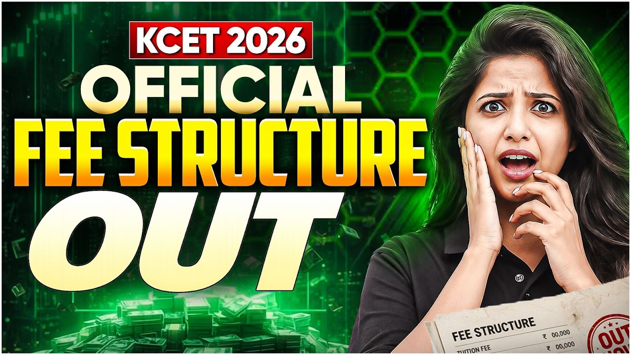 📢 KCET College Fees Up 📈or Down📉? KEA Releases Provisional Fee Structure !Jasmine Ma'am