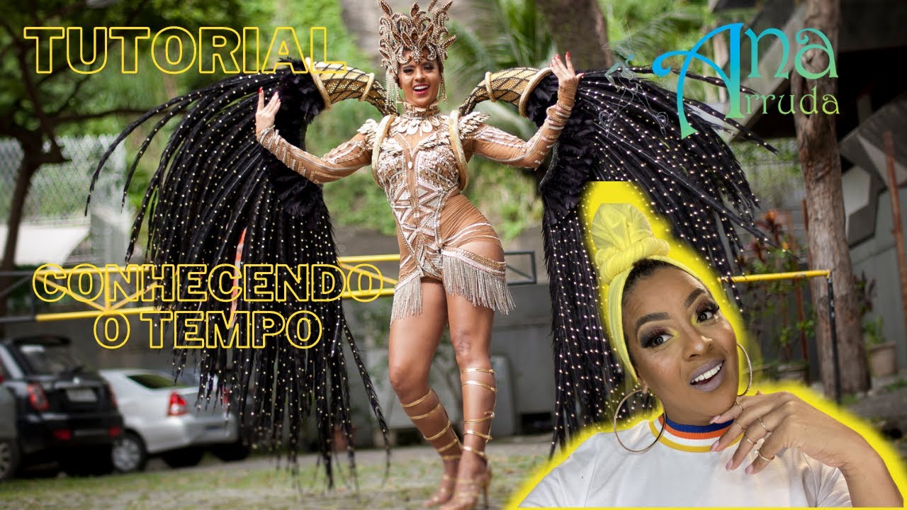 Brazilian Samba Dance - CONHECENDO O TEMPO Tutorial by Ana Arruda