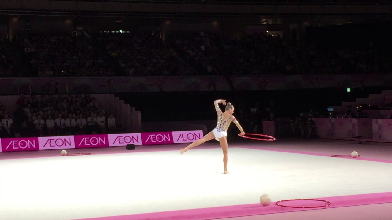 Alexandra Soldatova - Hoop at AEON CUP 2016, Japan