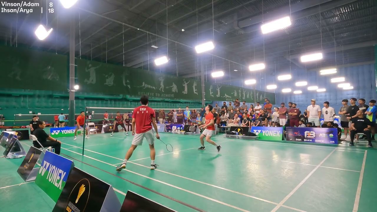 2025.05【MD】Frisco Open A SF: Vinson Chiu/Adam (Xingyu) Dong VS Ihsan Wirawan/Arya Aldiartama