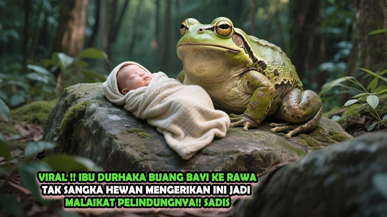 VIRAL !! DI ASINGKAN KE HUTAN KARENA PEMBAWA BENCANA TAK DISANGKA KATAK RAKSASA INI MENYELAMATKANYA