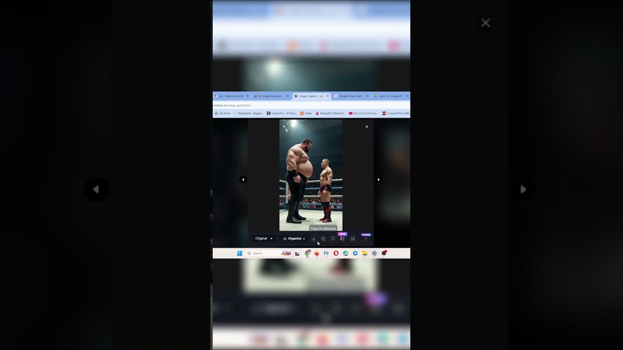 HOW TO CREATE A STUNNING A.I WRESTLING VIDEO 🔥😮😮