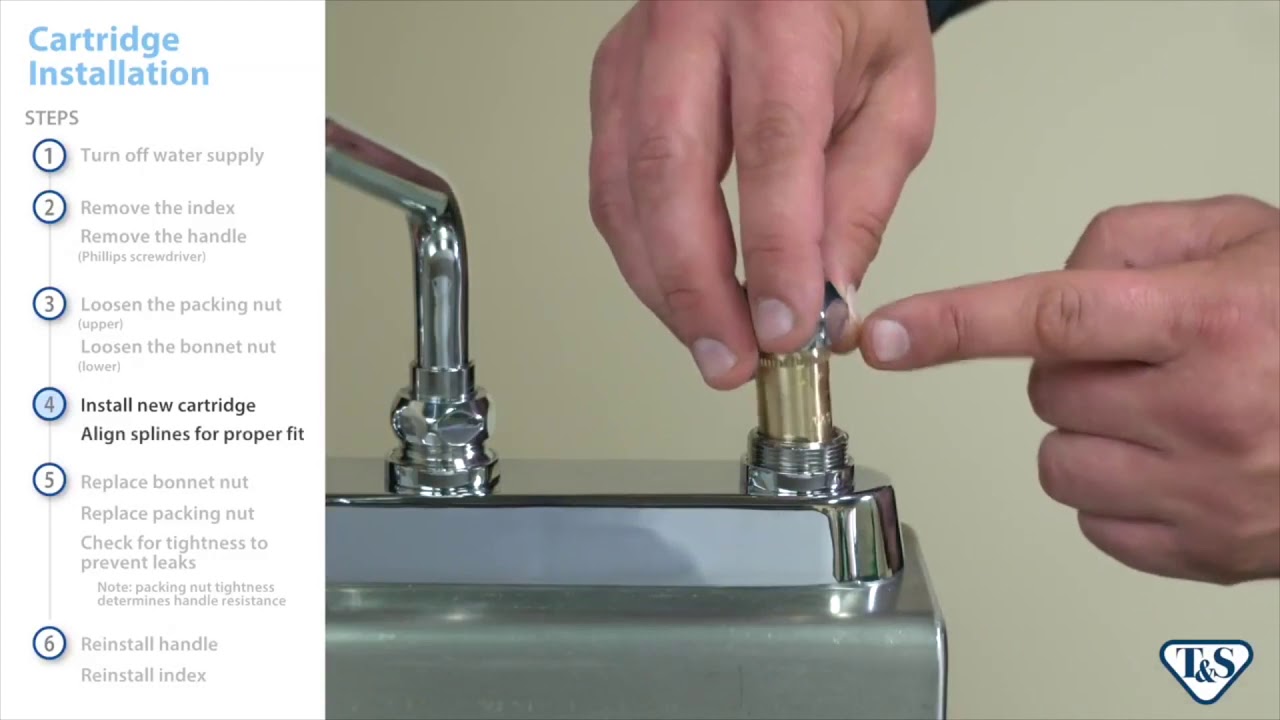 How To Replace Your T&S Faucet Cartridge