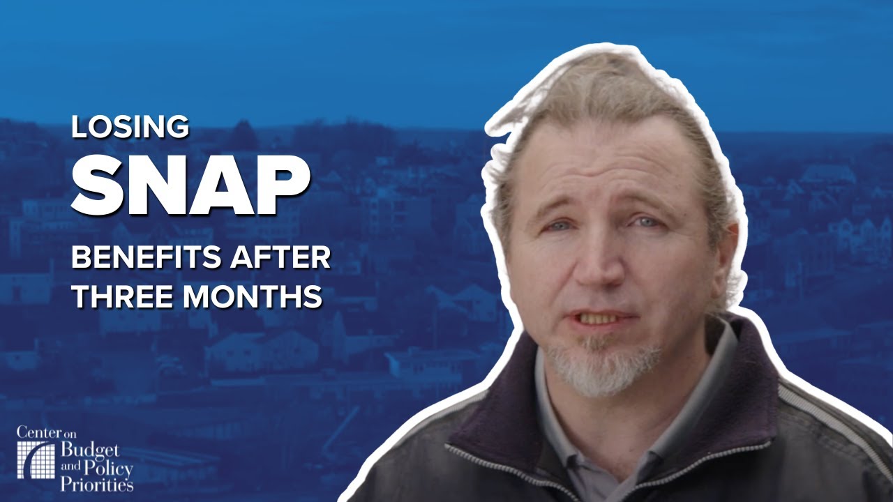What Happens to People Who Lose SNAP Benefits? | Tim’s Story