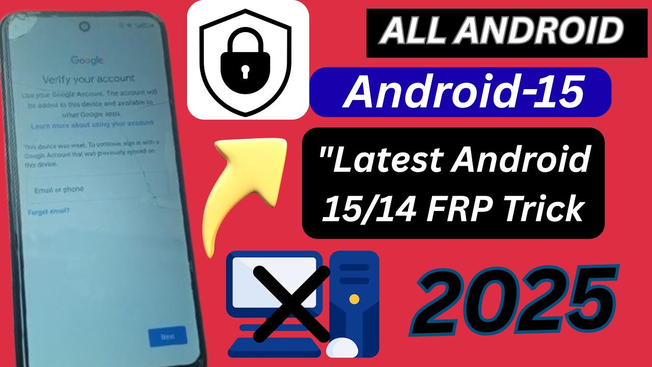 Android FRP Bypass 2025 | 100% Working Method Without PC