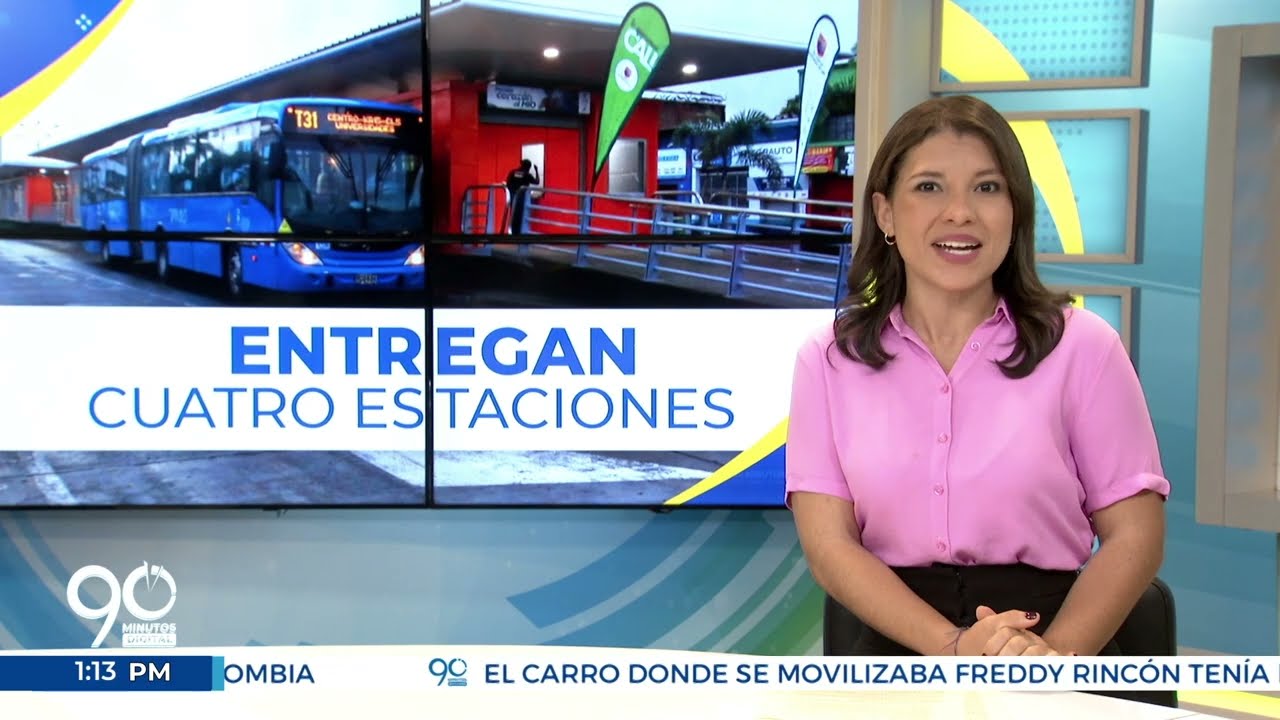 Metrocali entregó otras cuatro estaciones de MÍO