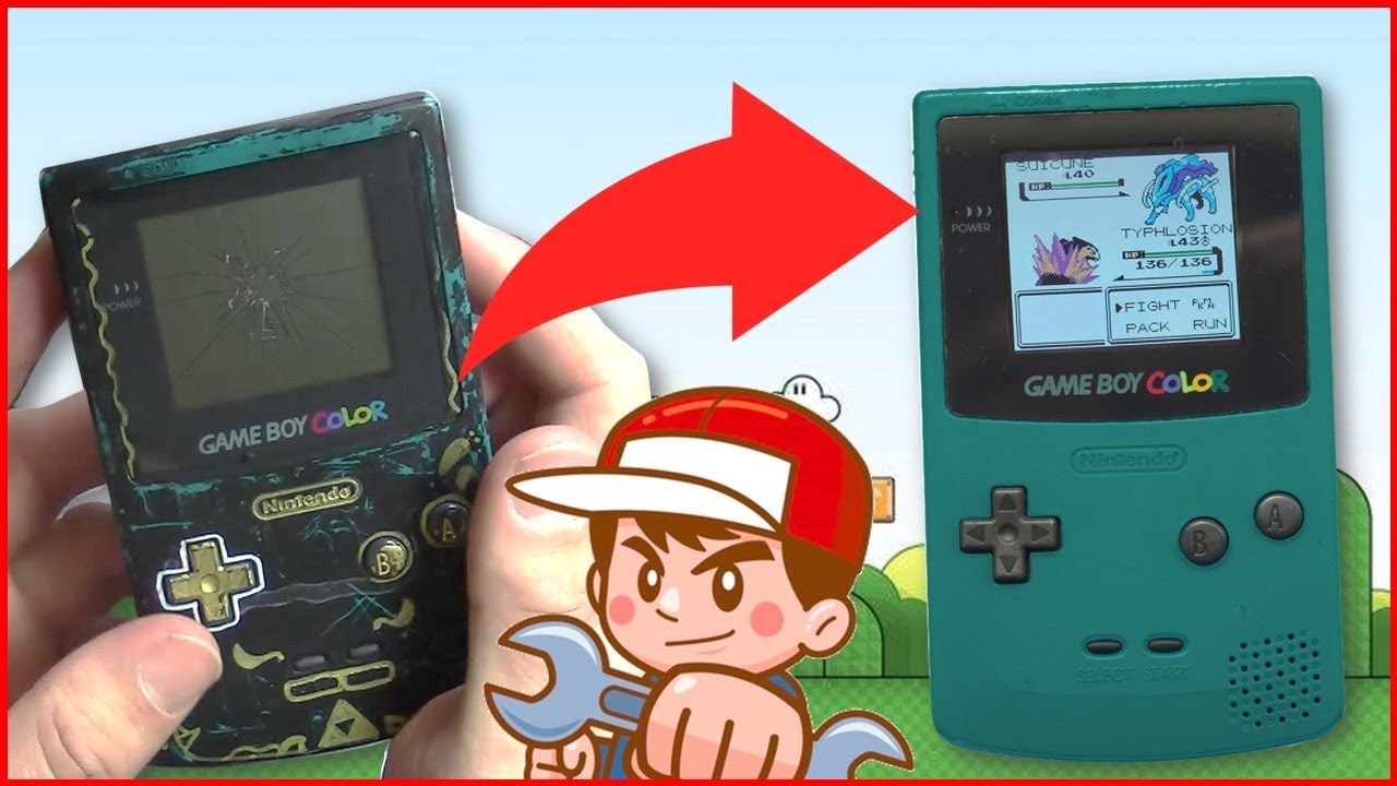 🛠 Je répare une GAMEBOY COLOR destinée à la déchèterie