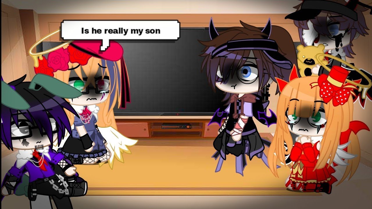 •|Afton Family React To Michael Afton And Tanjiro|•Afton Family []Part 2/2[]My AU [Afton Tanjiro AU]