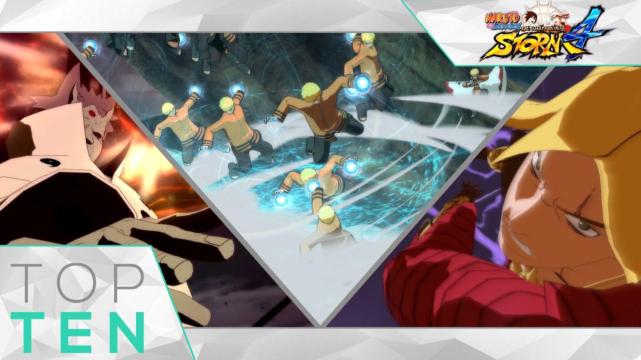 Top Ten - Naruto Storm 4 Greatest Mods of April 2016! (Feat Legendary Agwang) (Top 10)