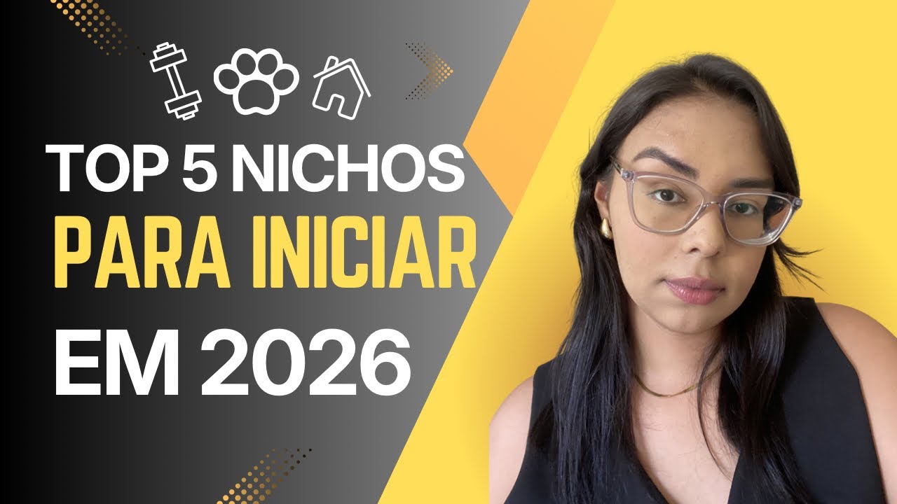 5 NICHOS PARA EMPREENDER 2026 + ETAPAS ESSENCIAIS ANTES DE INICIAR 