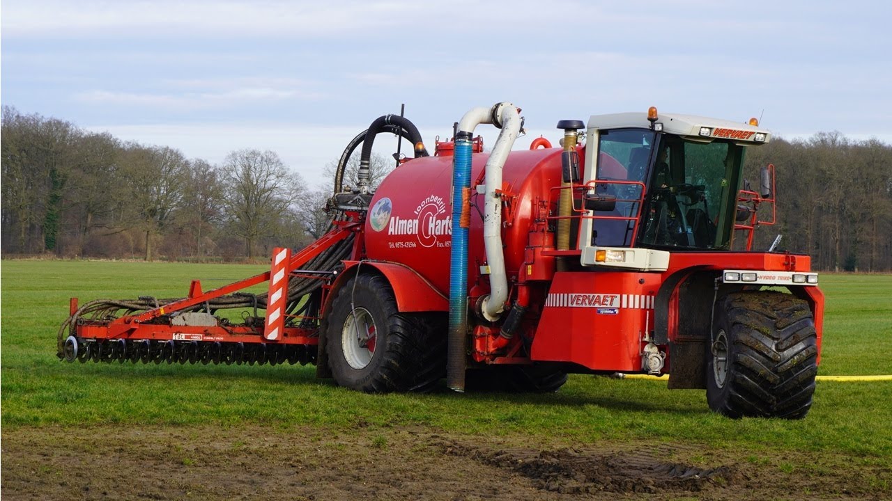2025 | Vervaet Hydro Trike | Sleepslang bemesten | Almen Harfsen | Injection slurry by drag-hose
