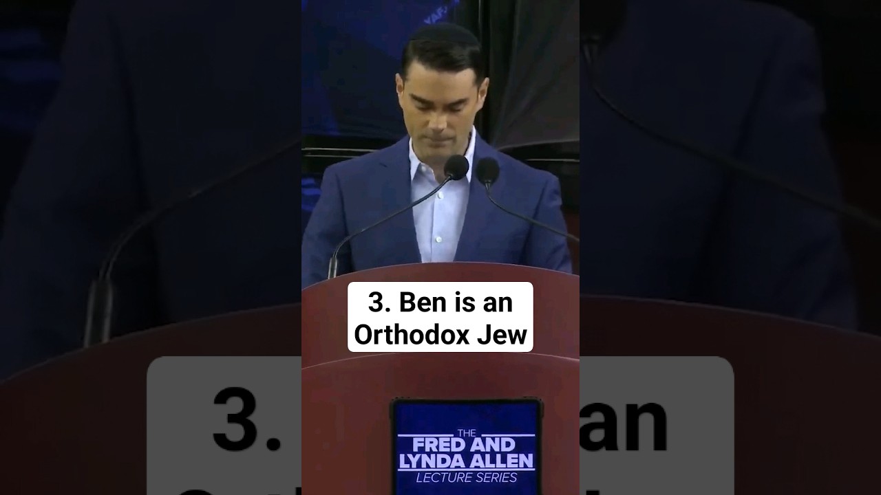 Ben Shapiro the conservative political commentator