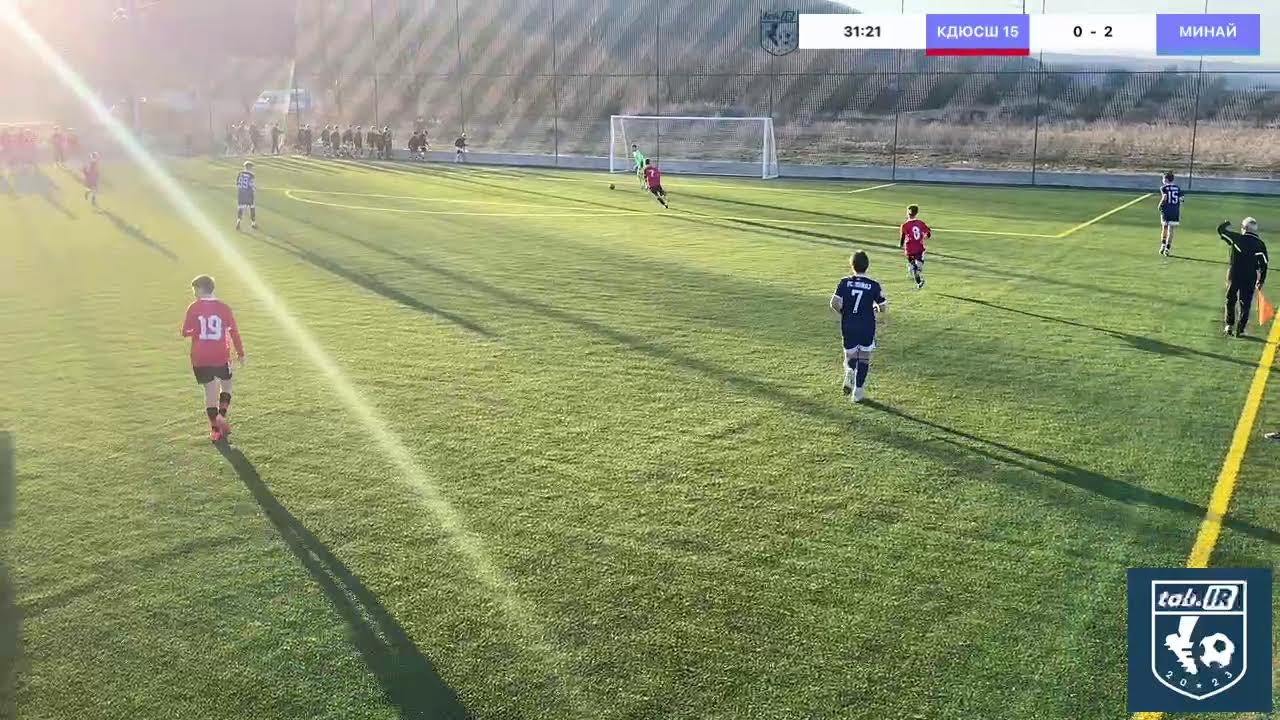 дитячий турнір Tab.ir U/15 (5-8 березня) 
КДЮСШ 15 VS МИНАЙ