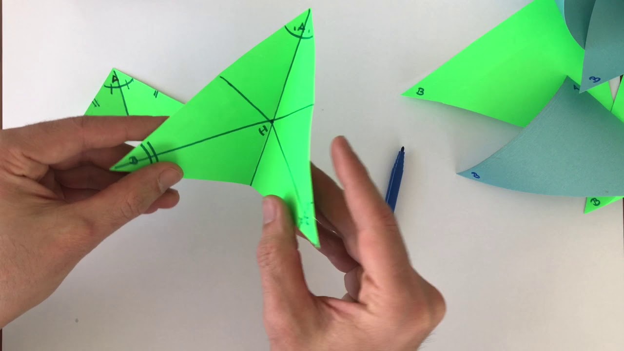 SORU TİPLERİ - 14 (Geometri katlama soruları)