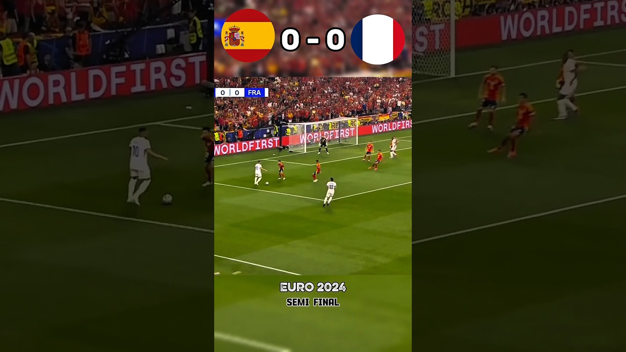 Spain vs france | Euro 2024 semi final