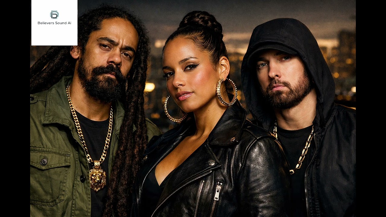 Damian Marley ft Alicia keys And Eminem  - YOU SEND IT DOWN(Official Ai lyrics video)2026