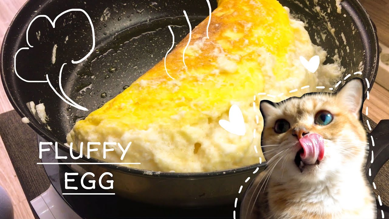 Fluffy Egg - Resep Telur Goreng Super Lembut ala Kucing Oren - Koki Koca - Ep 08