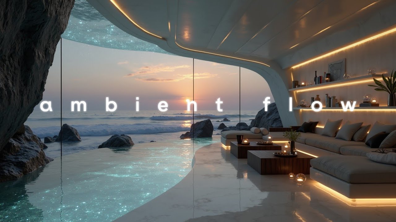 Ambient Music for Deep Work ~ Электронный Фокус и Учеба | Океанский Лаунж 🌅
