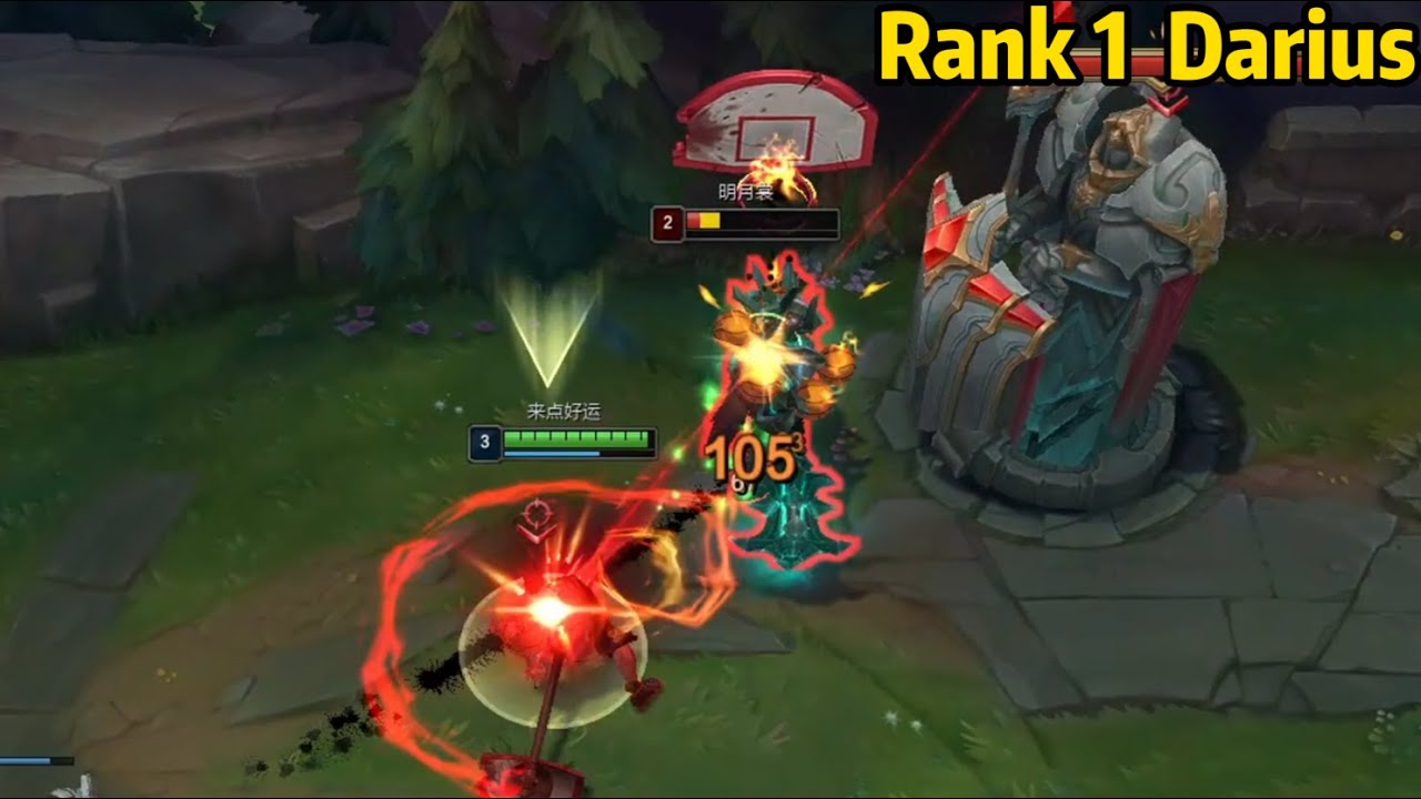 Rank 1 Darius: This Guy Can't be Stopped on Toplane!