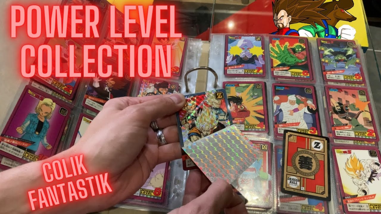 La collection de cartes DBZ de Colik Fantastik : Le full power level ?