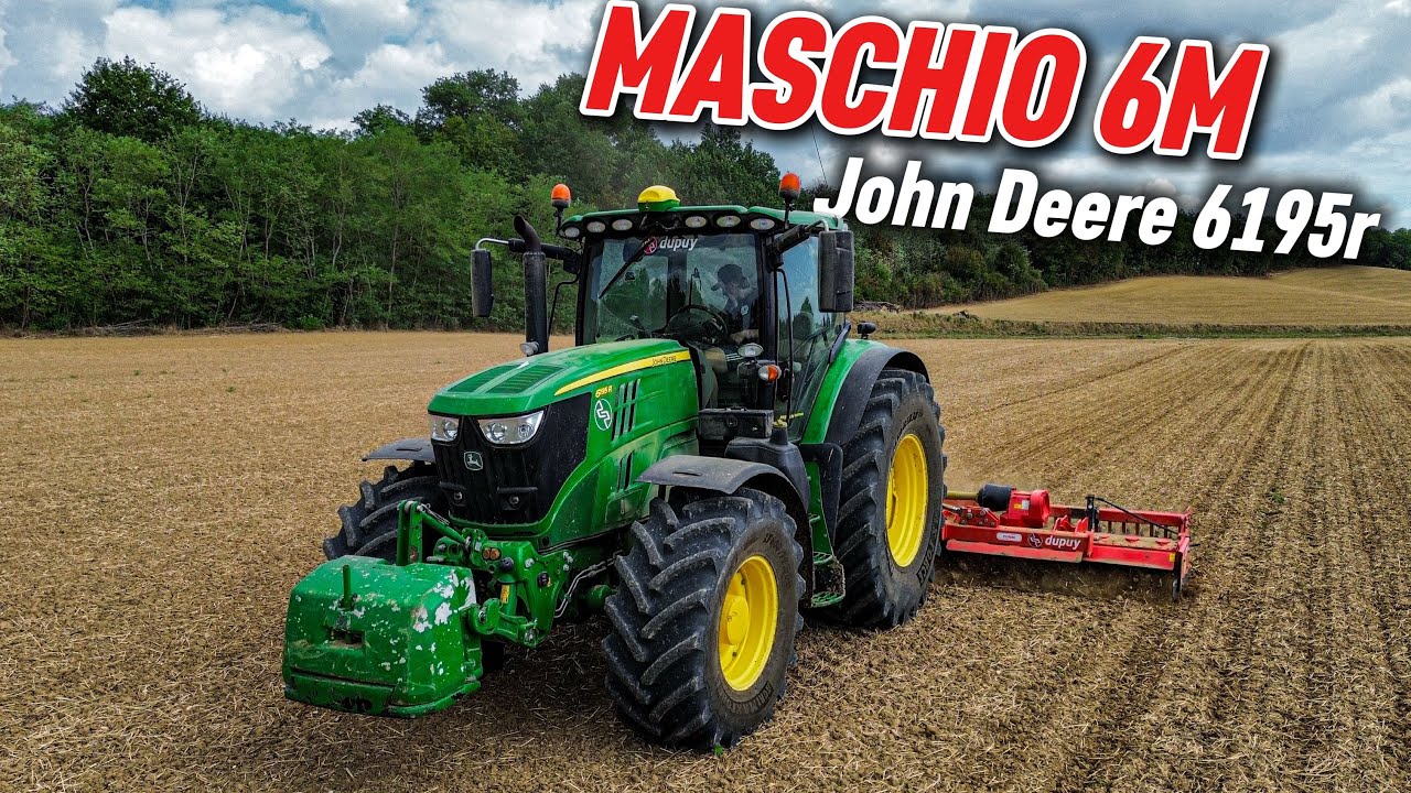 MASCHIO 6M x JOHN DEERE 6195R