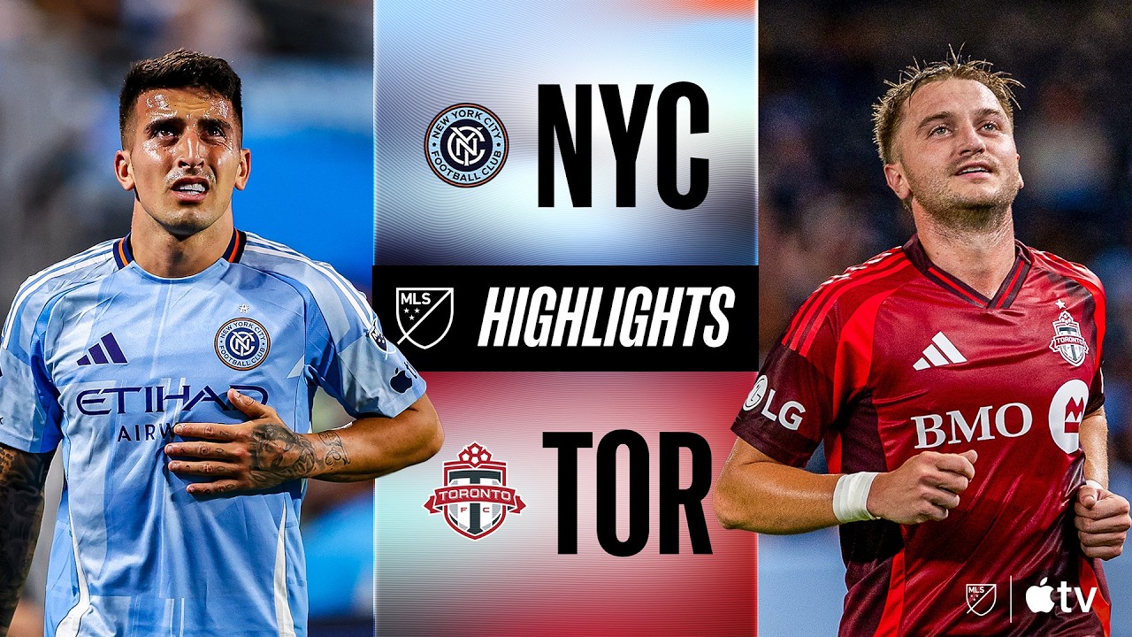 New York City FC vs. Toronto FC | Full Match Highlights